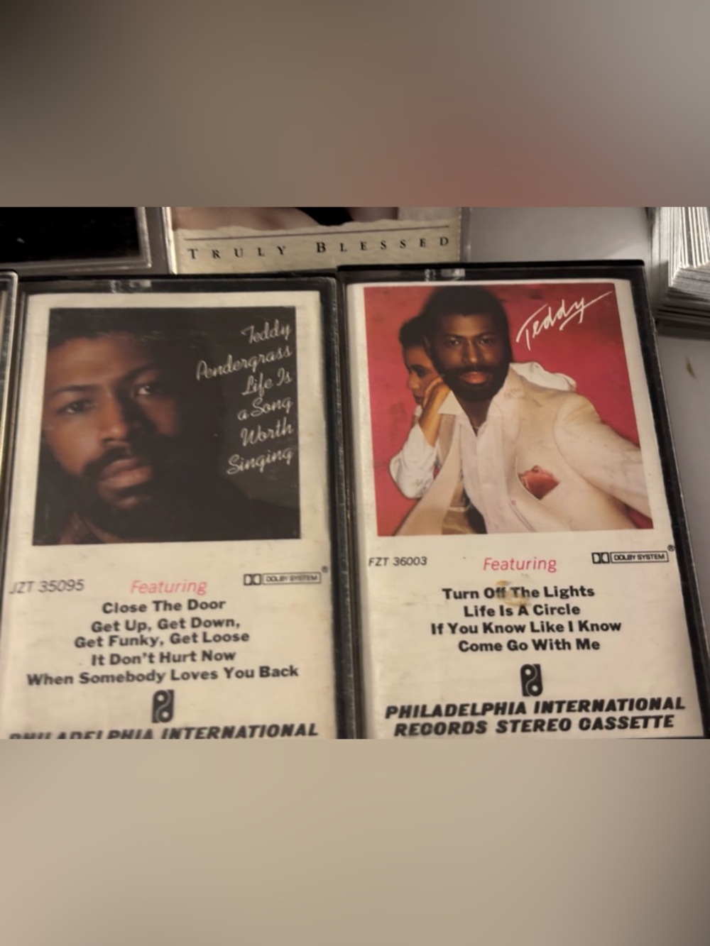 Teddy Pendergrass Cassette Collection of 5. - Picture 5 of 6